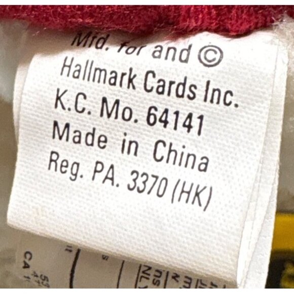 Hallmark Christmas Plush Kiss Kiss Mistletoe Kissing Bears Magnetic Noses 9" - Picture 10 of 11